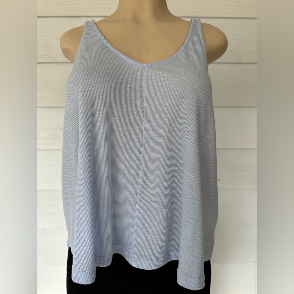 Free People Intimately Blue Size Small Oversized Tank Top